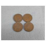 4 Indian Cents
