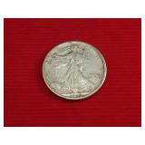 1943-D Walking Liberty Silver Half Dollar