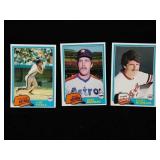 3 Baseball Cards