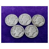 5 Silver 1940