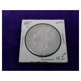 1880-S Unc. Morgan Silver Dollar