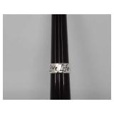 Sterling Silver Ring - 7.3g - Size 8.5
