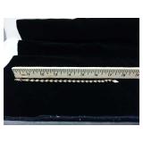 Sterling Silver Bracelet -5.1g - 7.5"