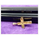 Sterling Silver Cross Pendant - 1.3g