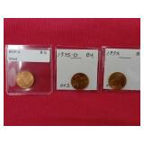 3 BU Pennies