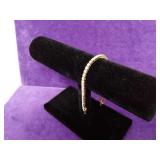 Sterling Silver Bracelet - 16.4g - 7.5"