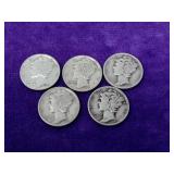 5 Silver 1940