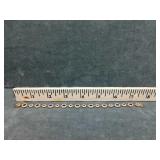 Sterling Silver Bracelet - 9.6g - 7.5"