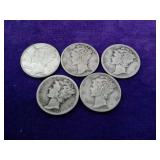 5 Silver 1940