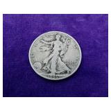 1936-D Walking Liberty Silver Half Dollar