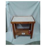 SERVING CART ON WHEELS