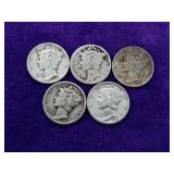 5 Silver 1940