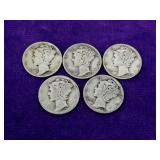 5 Silver 1940
