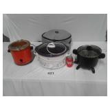 GE 5QT.SLOW COOKER:RIVAL CROCK POT:PRESTO DEEP