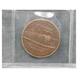 1848 The Pioneer Wagon Works Chicago Token