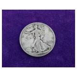 1936 Walking Liberty Silver Half Dollar