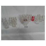 ASSORTMENT OF CANNING JARS:KERR:BALL