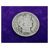 1903-S Barber Silver Half Dollar
