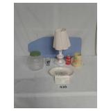 LAMP:LENOX:MCCOY:DIVAS DRINKING GLASS:SM.IRON