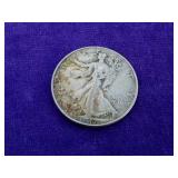 1947 Walking Liberty Silver Half Dollar