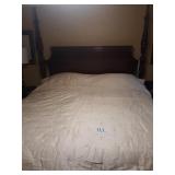 QUEEN SILK CREAM COLOR CUSTOM COMFORTER