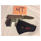 MTECH 440 STAINLESS GUN DESIGN KNIFE