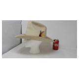 Stetson cowboy hat size 7  3/8"