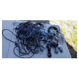 TV  VCR chords telephone cords printer type