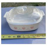 Forever Yours Corning Ware casserole dish with