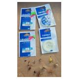 Fly fishing lures and line