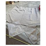 78 x 87 brown comforter with two pillow shams