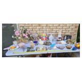 Easter decor, ceramic ducks, and more