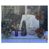 Silk flower arrangements