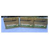 Three boxes of 20 ga Remington slug shells five