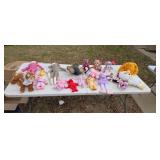 Stuffed animals sock monkeys sometime