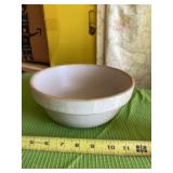 Vintage stoneware mixing bowl