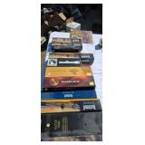 Rifle scope boxes all empty