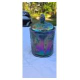 7" carnival glass.