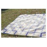 Hand made quilt 107x97