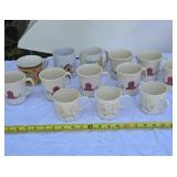 Coffee cups including Corning