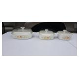 Three piece CorningWare set