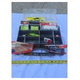 Plastic fishing lures hooks and more