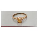 Unmarked Tested 14k Yellow Gold Ring 2.19g