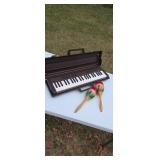 Yamaha AC/DC electronic keyboard set of tomtoms