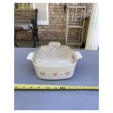 Forever Yours Corning Ware casserole dish with