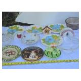 Decorative dishes, napkin holders