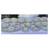 Corelle dishes and pepper shaker