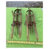 Two mole traps