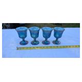 Carnival Glass goblets