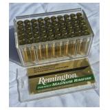 Box of 22 magnum Remington